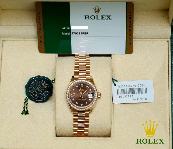 Đồng hồ Rolex nữ chính hãng Rolex Datejust 279135RBR