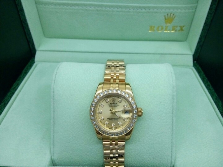 Đồng hồ Rolex nữ RL01 đính đá