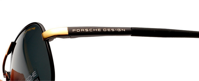 Kính Porsche Design P8000 mạ vàng