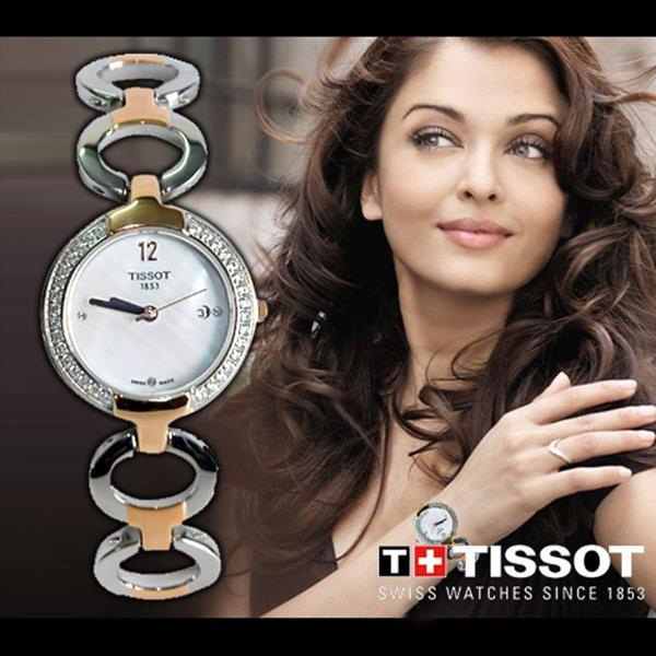 Đồng hồ nữ đính đá cao cấp Tissot Quartz T01