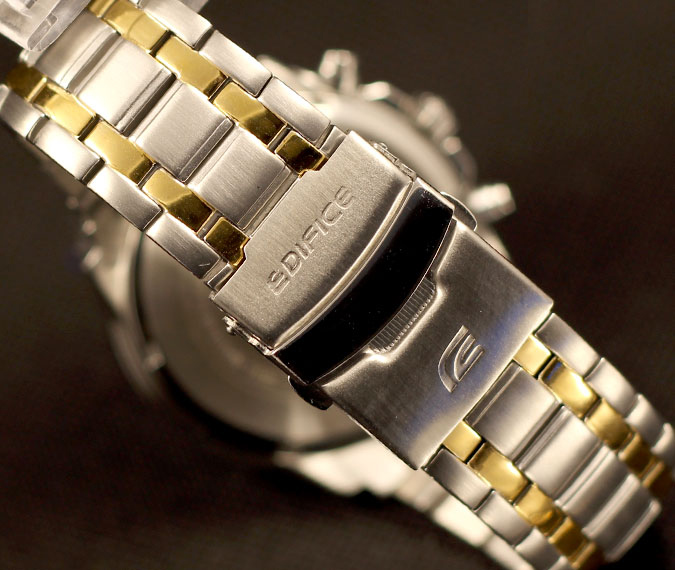 Đồng hồ Casio dây kim loại chính hãng Quartz Edifice EF-539SG-1AV