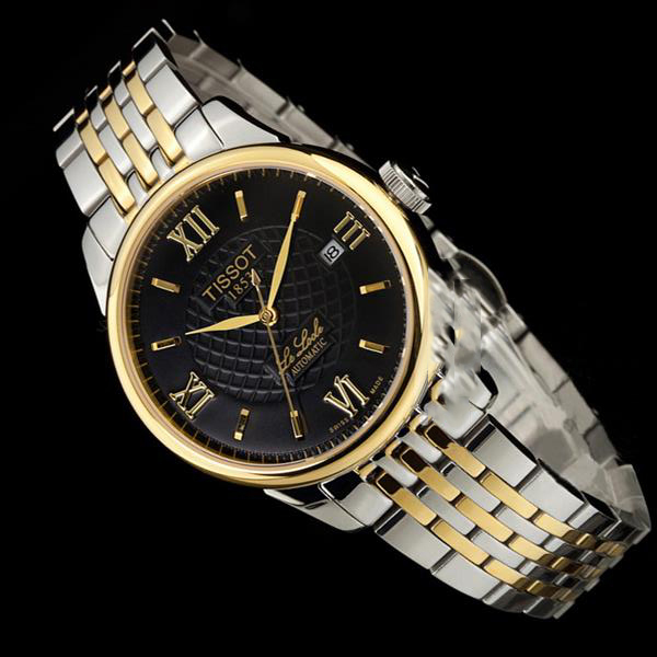 Đồng hồ nam Tissot chính hãng 12BL0447271 Le Locle Black Gold