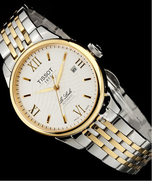 Đồng hồ nam Tissot chính hãng 12BL0447271 Le Locle White Gold