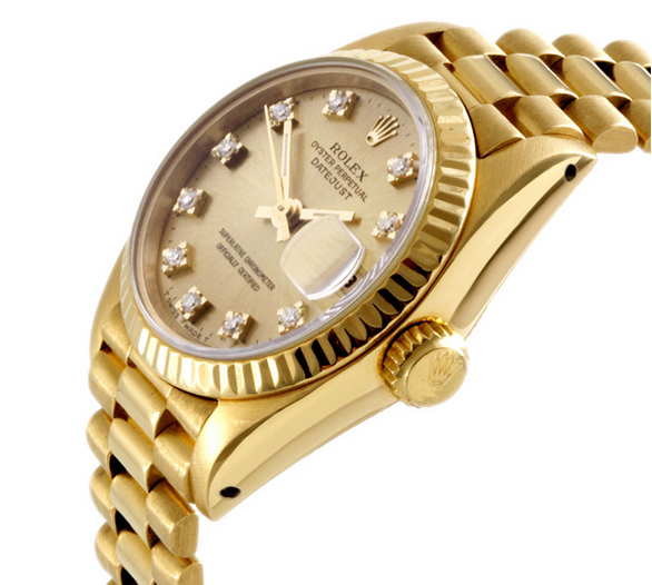Đồng hồ nữ Rolex đính đá cao cấp RL03