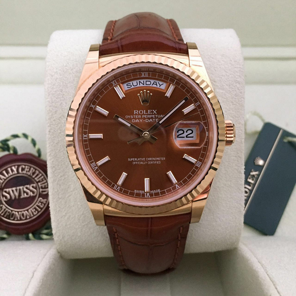 Đồng hồ Rolex Oyster Perpetual Day-Date 118138 nam chính hãng