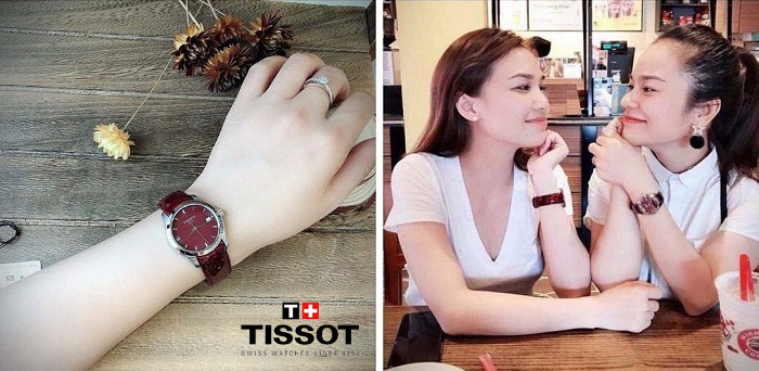 Đồng hồ Tissot dây da nữ Tissot T035.210.16.371.00